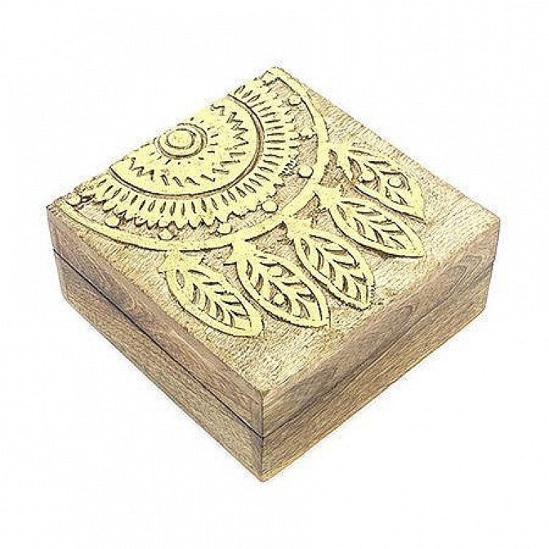Gold Embossed Wooden Dreamcatcher Box Regular - price £15.00!