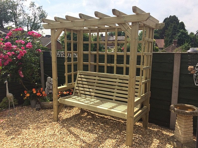 Beatrice Garden Arbour – 3 Seats