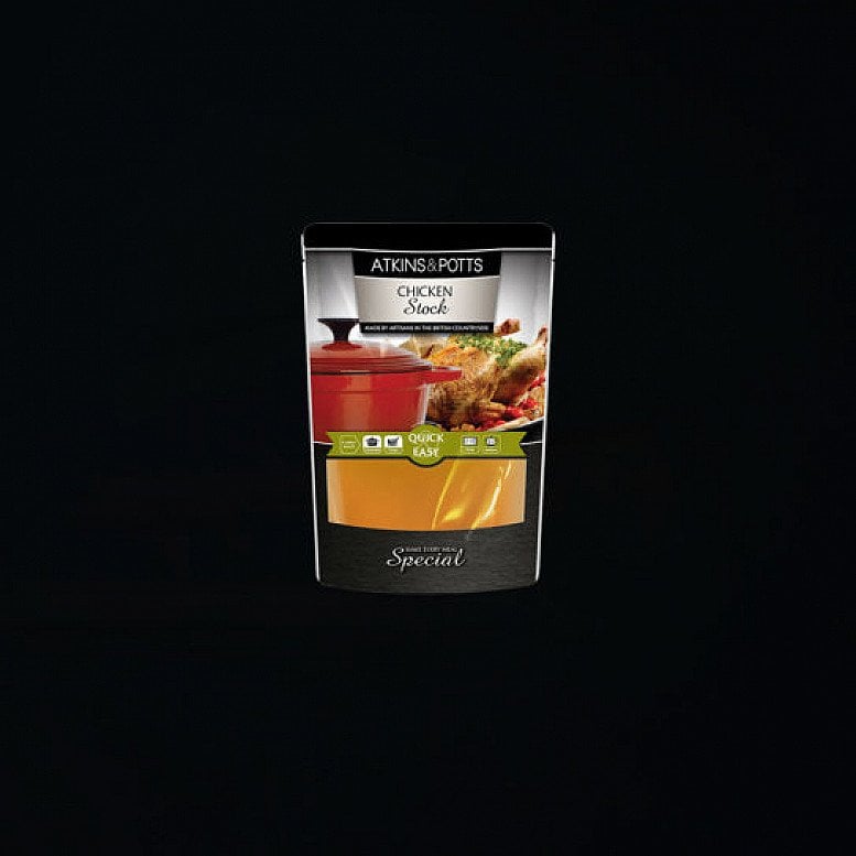 Atkins & Potts Chicken Stock - £3.99!