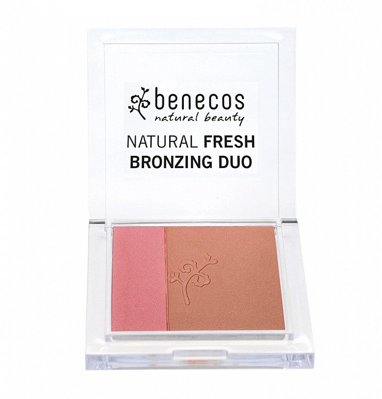 BENECOS NATURAL FRESH BRONZING DUO POWDER - IBIZA NIGHTS: £6.95!