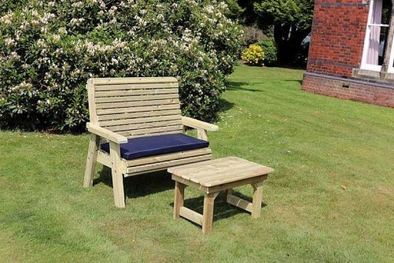 Ergonomical 2 Seater Bench with Coffee Table – ES102C