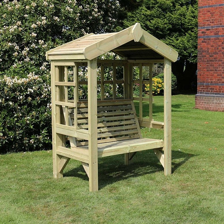 Cottage Arbour – Trellis Back And Sides – 2 Seats (CA103)