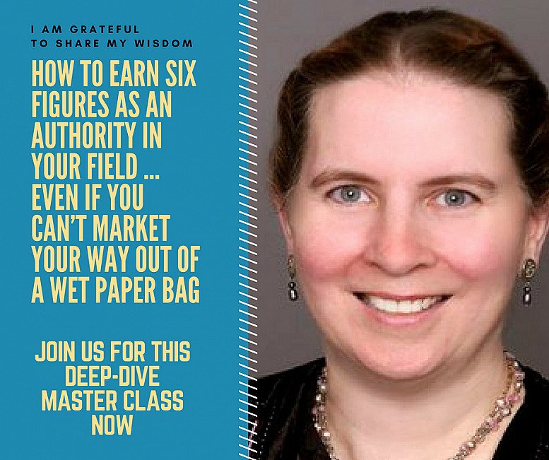 Six Figure Holistic Authority Master Class