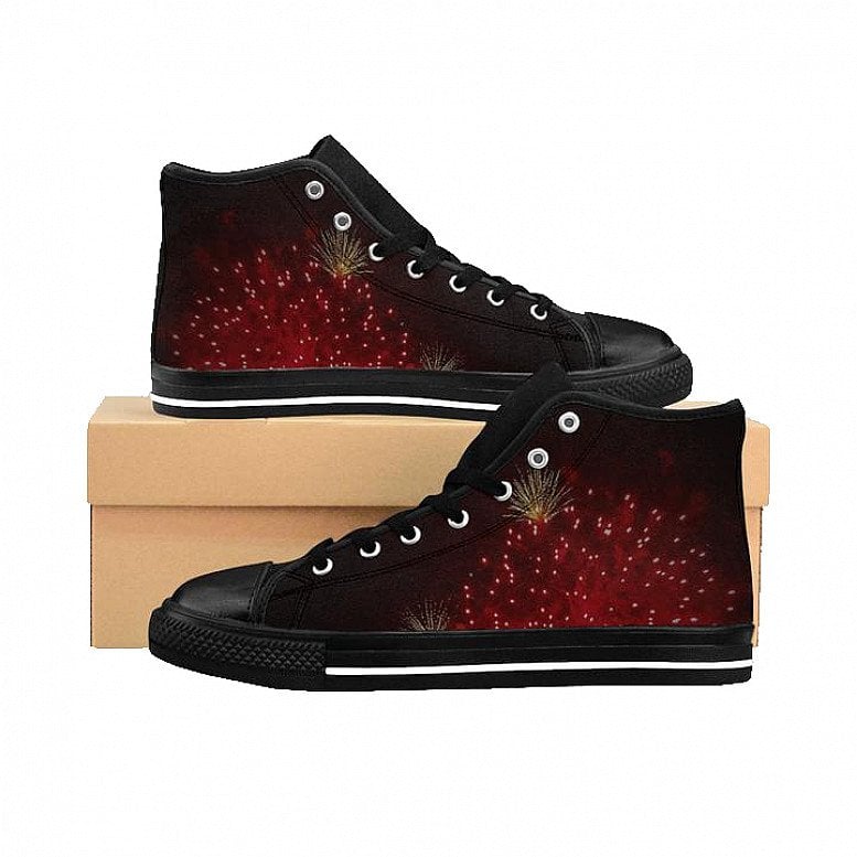 Fireworks Black Range Men's High-top Sneakers