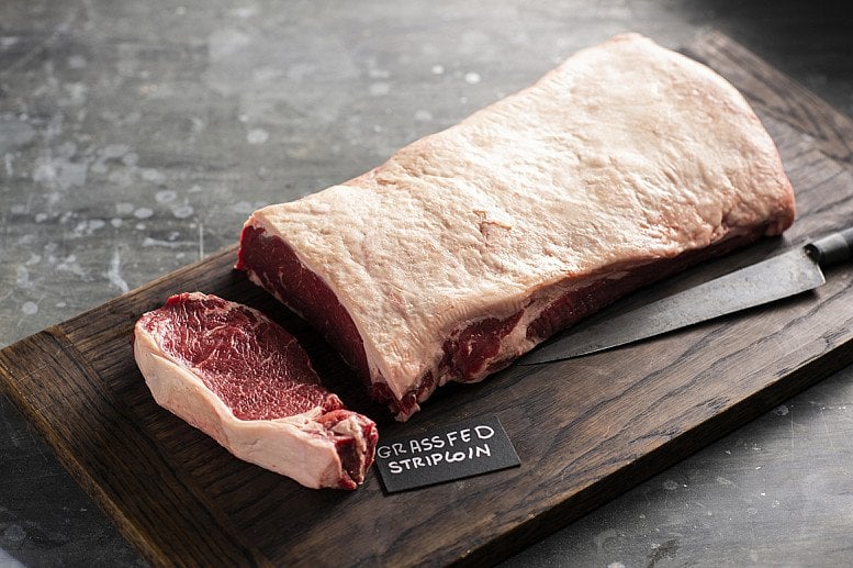 2 PIECES BLACK LABEL ARGENTINE BEEF SIRLOIN (RIOPLATENSE)!