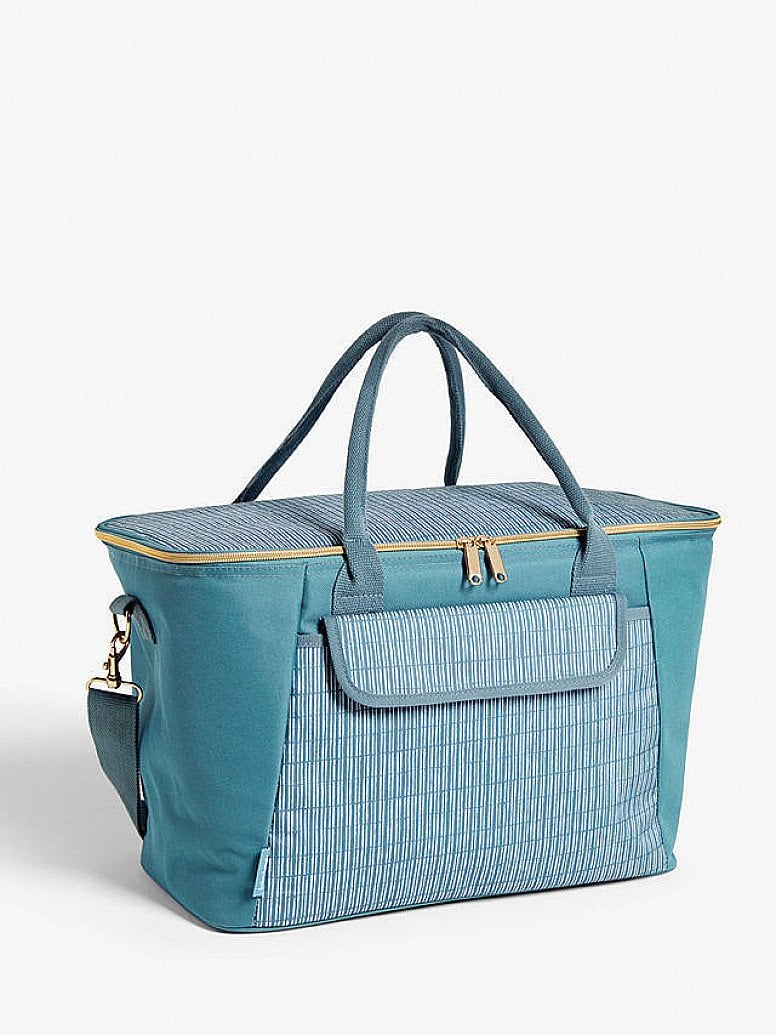 Picnic Month: John Lewis & Partners Meadow Extra Large Picnic Cooler Bag, 30L, Blue/Multi - £25.00!