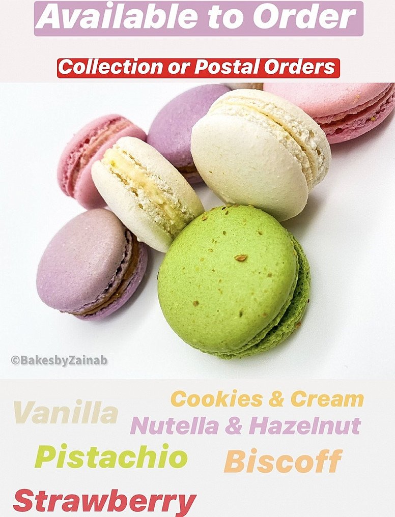 Fresh Macarons Boxes of 6