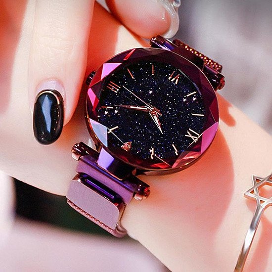 Luxury Stary Sky Woman Watch