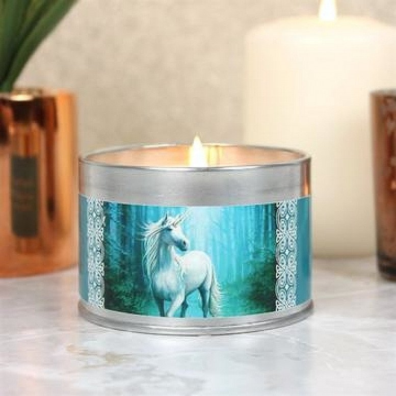 £4.99 FOREST UNICORN CANDLE BY ANNE STOKES GLITZ, GLAM AND HOME BOUTIQUE BY KERRY Promotion