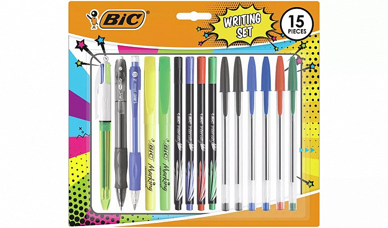 BACK TO SCHOOL - BIC Student 15 Piece Set: £8.00!