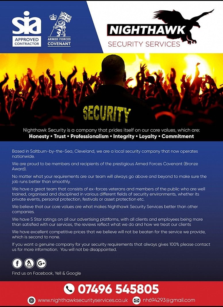 Security services nighthawk security services Promotion Snizl