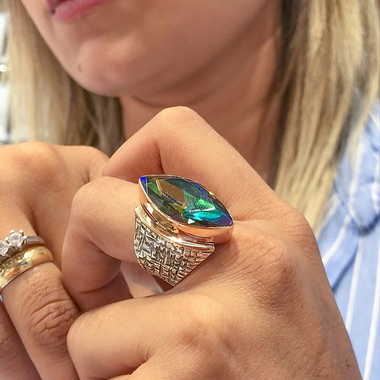 Mystic Topaz Ring