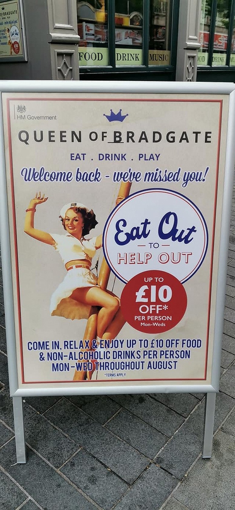 Monday is the new Friday - We are taking part in the Eat Out to Help Out scheme!!