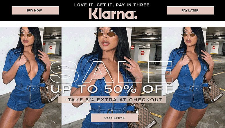 50% off everything at Parisian Fashion