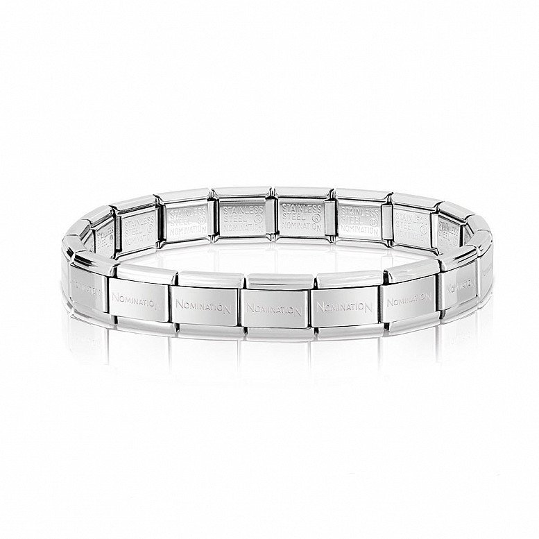 NOMINATION CLASSIC SILVER BASE BRACELET FROM £14.00