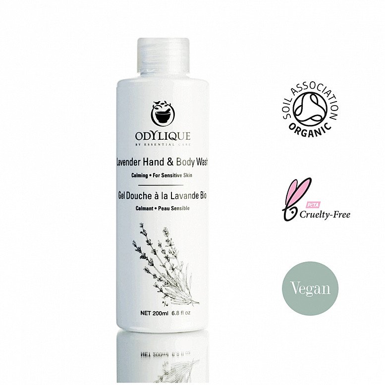 20% OFF - Odylique Body Lavender Hand & Body Wash 200ml