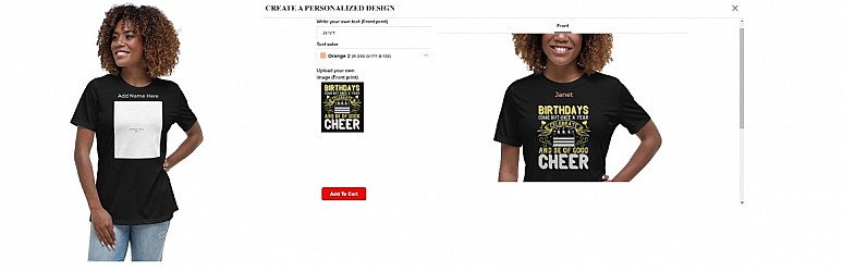 Personalized T-Shirt Services