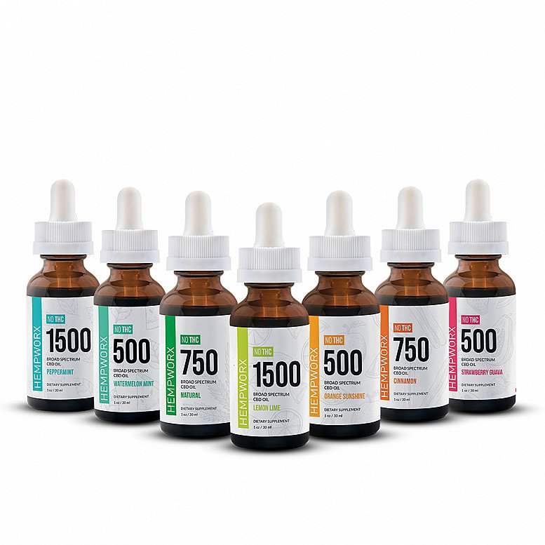 BROAD SPECTRUM ***-FREE *** TINCTURES