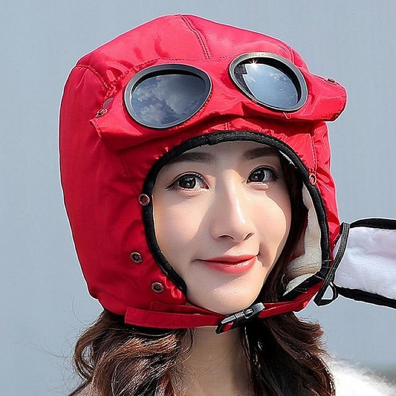 NEW DESIGN WINTER HAT WITH GLASSES