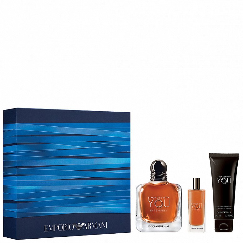GIORGIO ARMANI SALE - Armani Stronger With You Intensely Eau de Parfum Spray 100ml Gift Set 9% OFF!