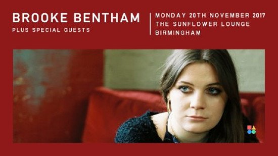 Brooke Bentham - LIVE!