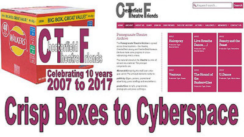 In Conversation - Crisp Boxes to Cyberspace Presented by Chesterfield Theatre Friends