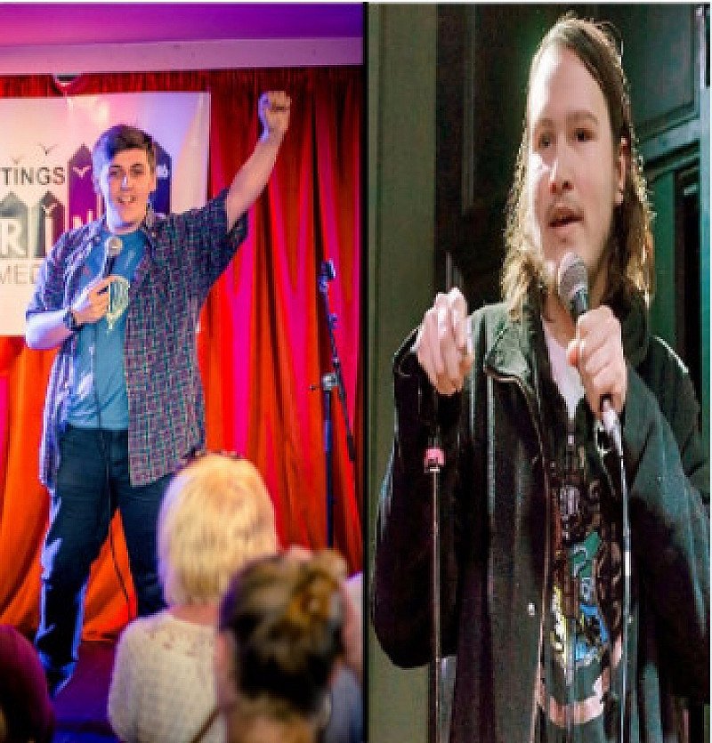 FINALLY, TWO WHITE MEN PERFORMING STAND UP COMEDY