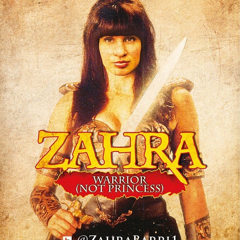 ZAHRA BARRI: ‘ZAHRA: WARRIOR, NOT PRINCESS’