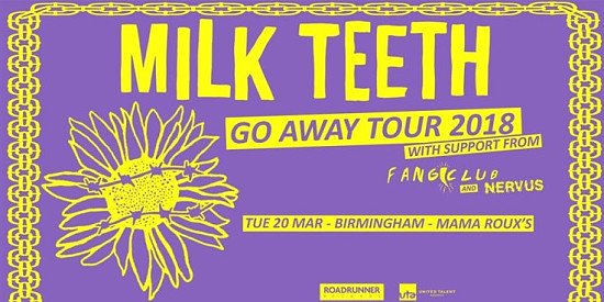 Milk Teeth, Fangclub, Nervus