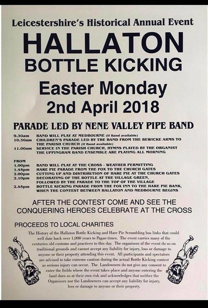 Bottle-kicking & Hare Pie Scramble