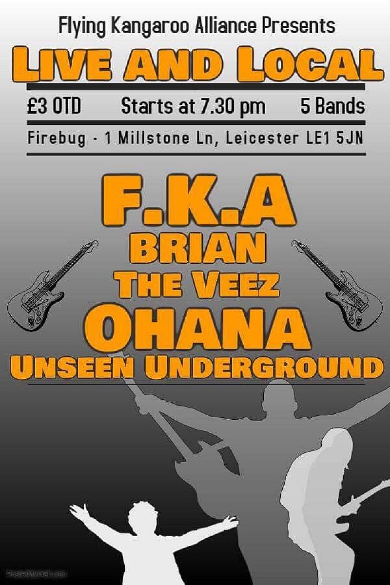 FKA present: live and local!