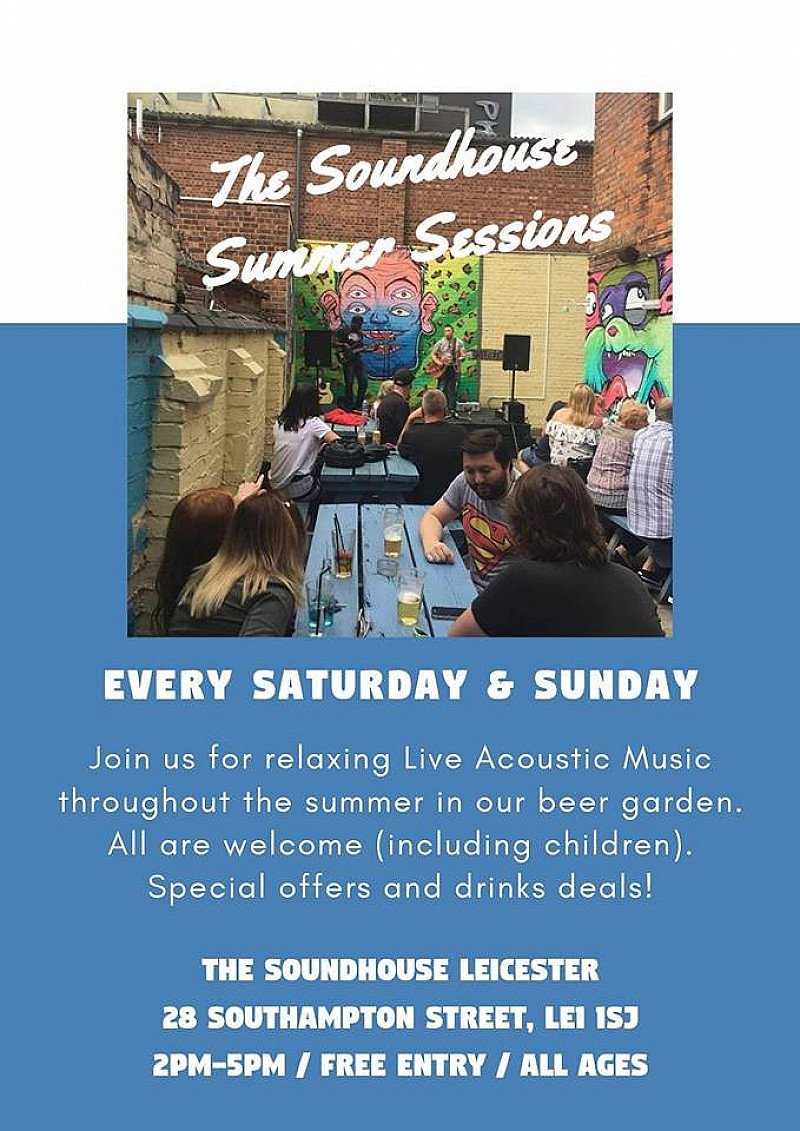 Soundhouse Summer Sessions - July 22nd.