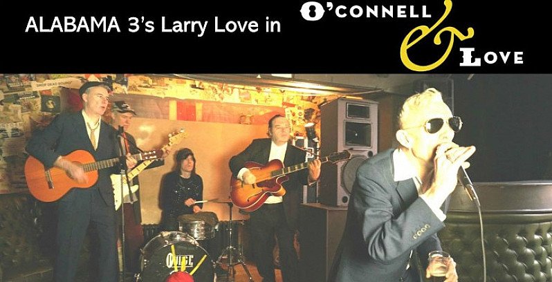 Alabama 3's Larry Love with O'Connell & Love