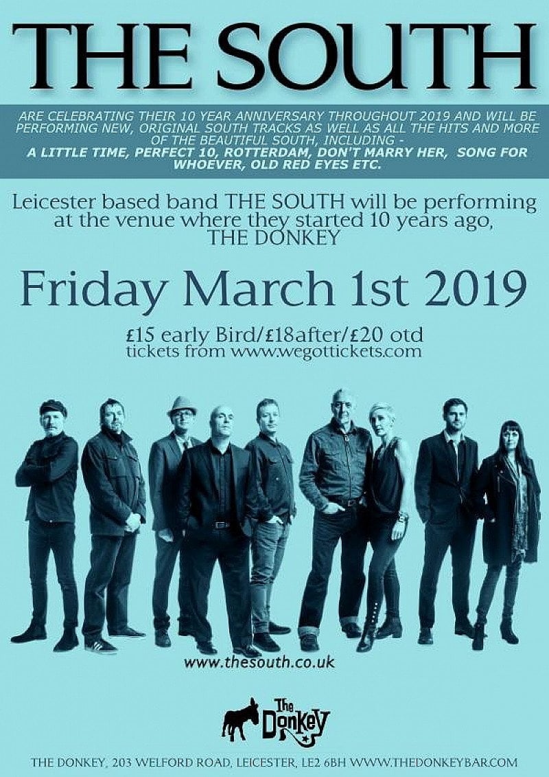 The South 10 year anniversary Tour.