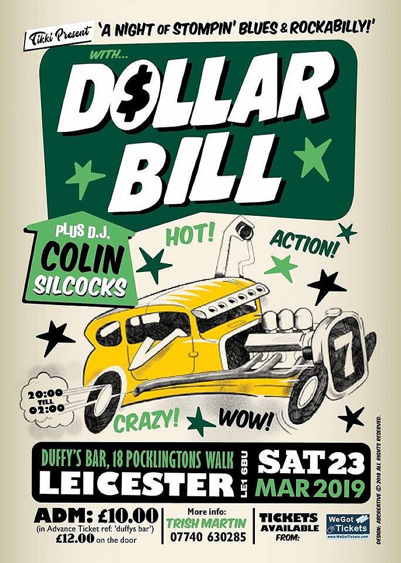 Dollar Bill.. Duffys Bar Leicester