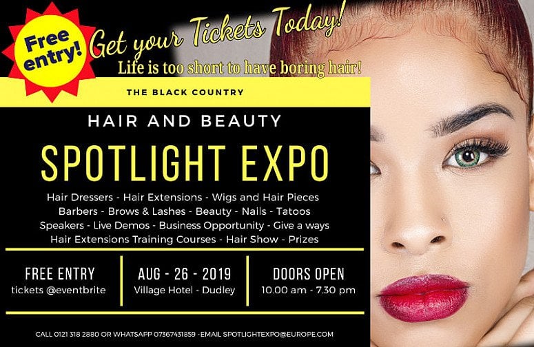 Bank Holiday Hair and Beauty Exhibition at the Village Hotel Dudley