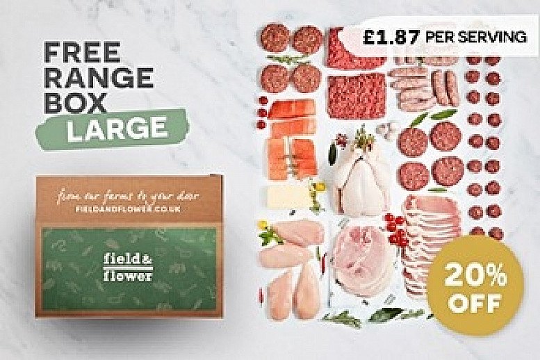 large free-range box - 20% OFF!