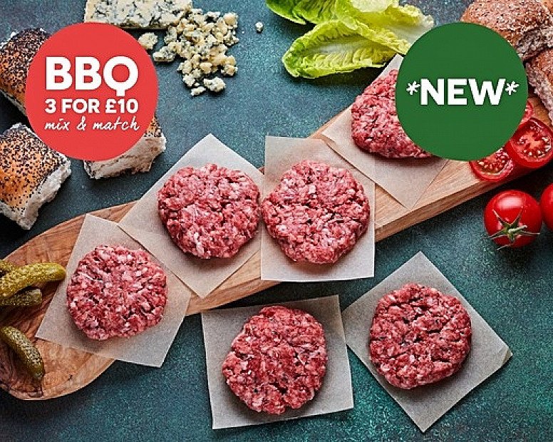 NEW - Mini Burger Sliders (Pack of 6): £3.98!