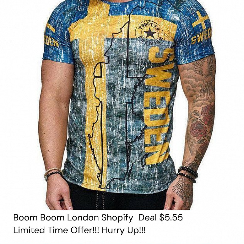 $5.55 ***Boom Boom London Shopify Great Value Deal