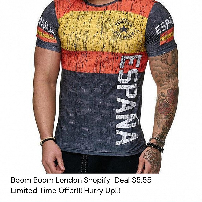 $ 5.55 *** Boom Boom London Shopify Great Value Deal