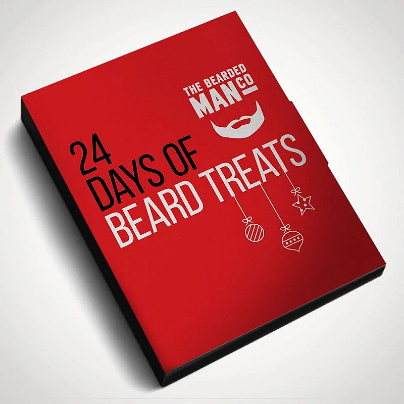 CHRISTMAS GIFTS - THE BEARDED MAN BEARD OIL ADVENT CALENDAR!