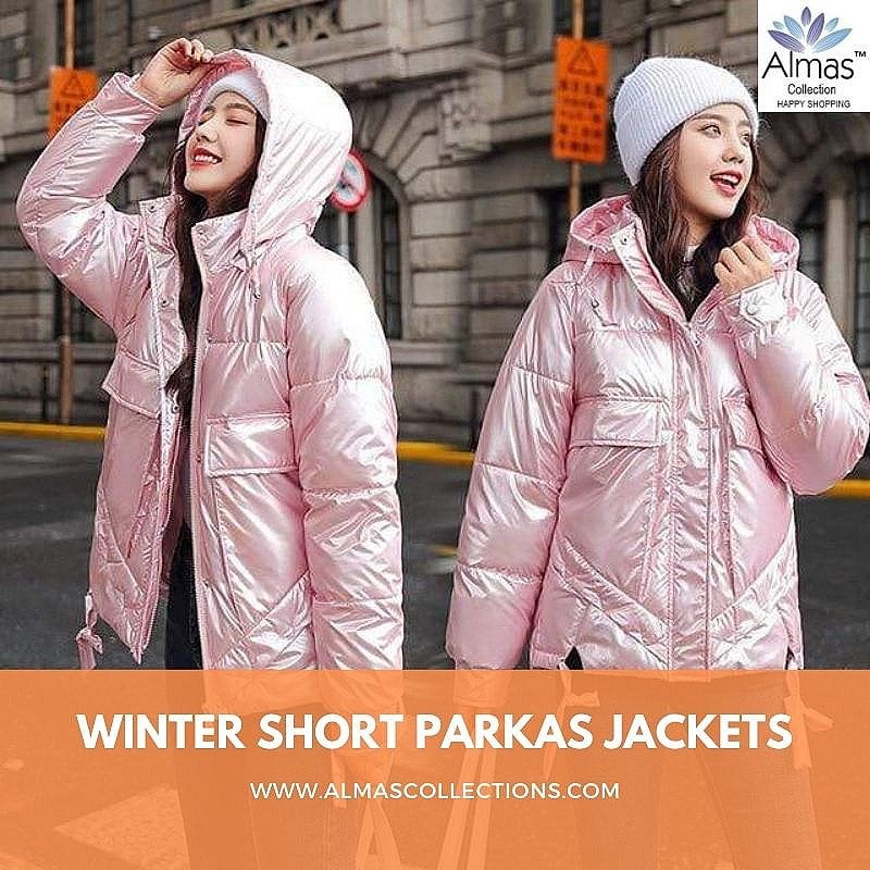 Winter Short Parkas Jackets from Almas Collections