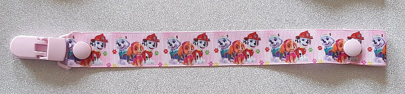 Pink Paw Patrol Dummyclip