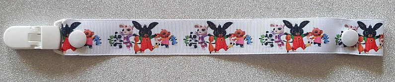 Bing Bunny Dummyclip Pacifier Strap
