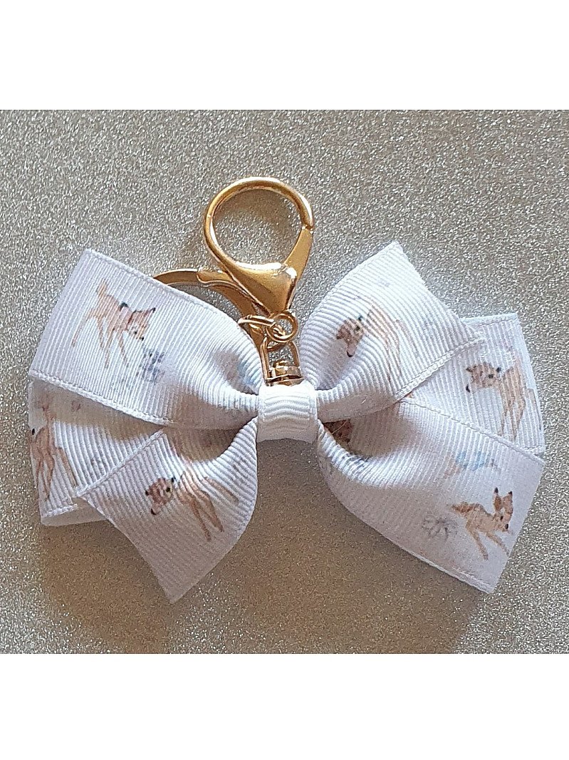 Ladies Girls Disney Bambi Bagcharm Keyring