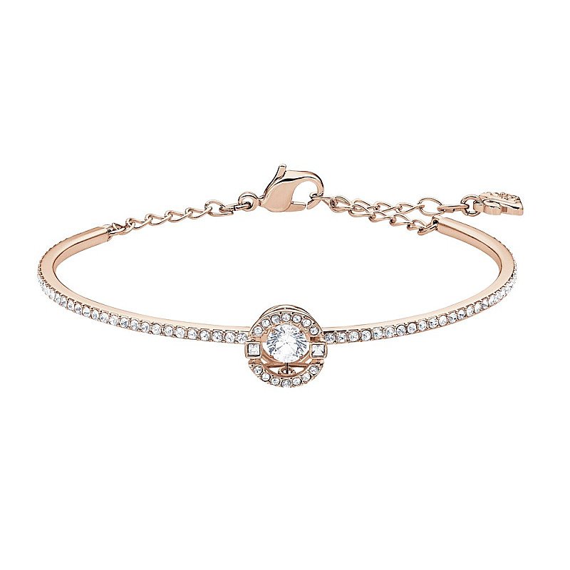 CHRISTMAS GIFT IDEAS: SWAROVSKI SPARKLING DANCE ROSE GOLD BANGLE - £99.00!