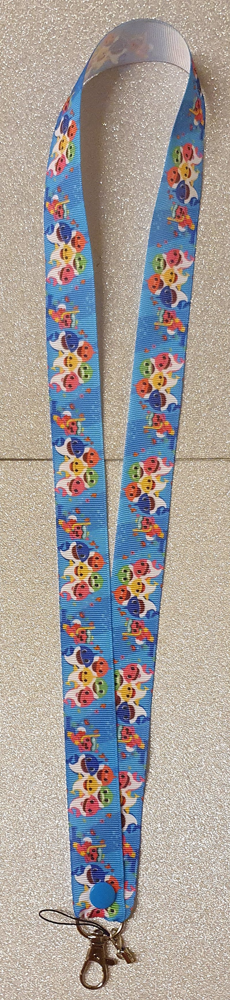 Baby Shark Lanyard Id Badge Keys Holder