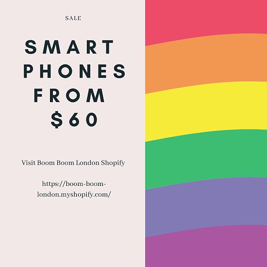 SALE !!! BOOM BOOM LONDON SHOPIFY SALE!!!