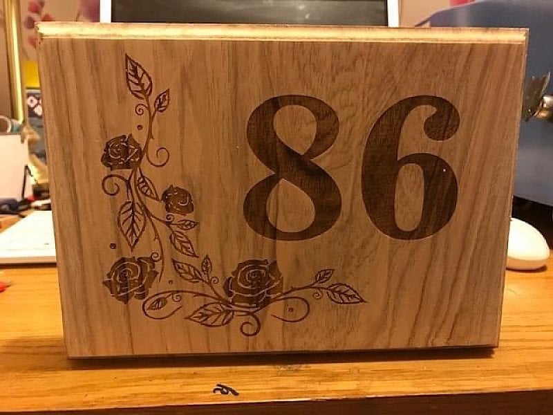 20% off all Engraved House Plaques ordered in November