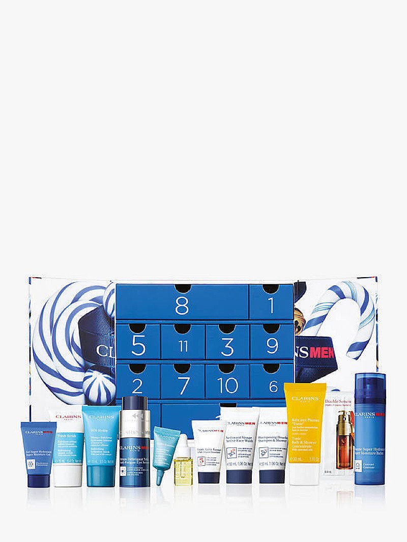 ClarinsMen 12 Days of Christmas Advent Calendar - £60.00!